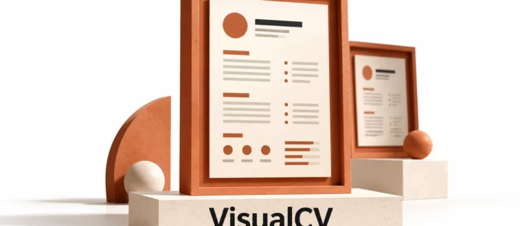 VisualCV: оформленное резюме в галерейной рамке