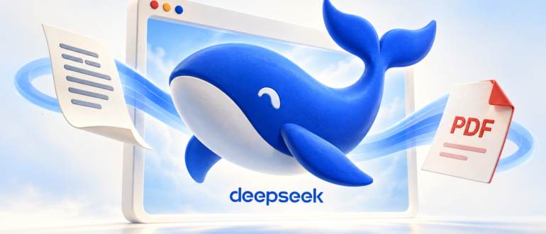 DeepSeek в браузере: работа с текстом и PDF-документами
