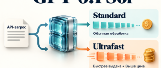 Один API-запрос к GPT-6.1 Sol: Standard и Ultrafast с более быстрой выдачей текста и более высокой ценой
