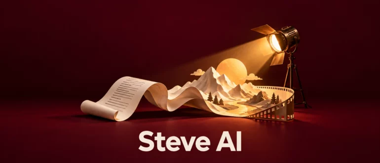 Steve AI: бумажный сценарий превращается в освещённую сцену